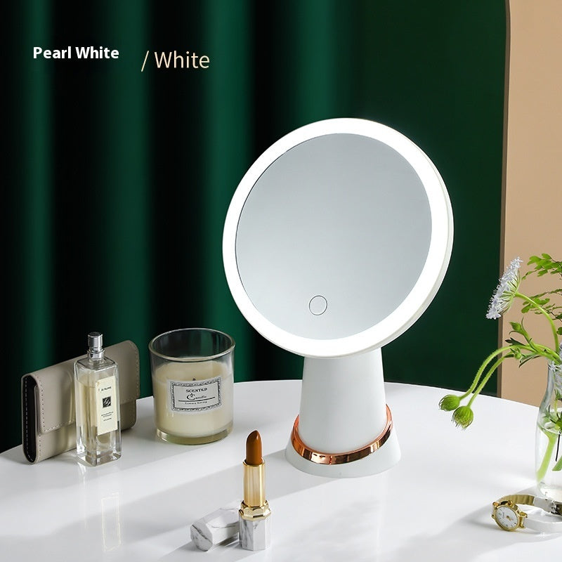 Desktop Led Make-up Mirror With Light - Zalixer