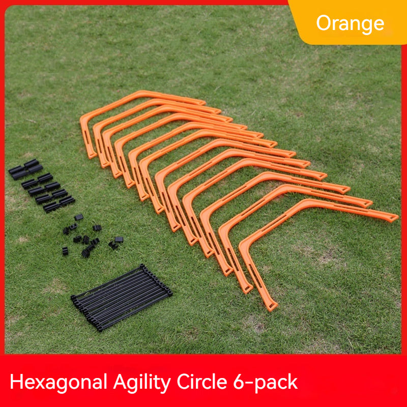 Foldable Hexagon Football Agility Training Ring