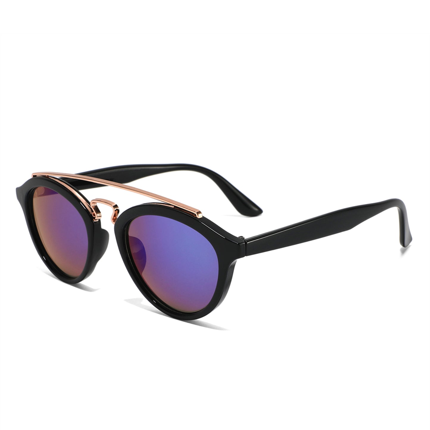 Womens Classic Narrow-Frame Dual-Beam Sunglasses - Zalixer