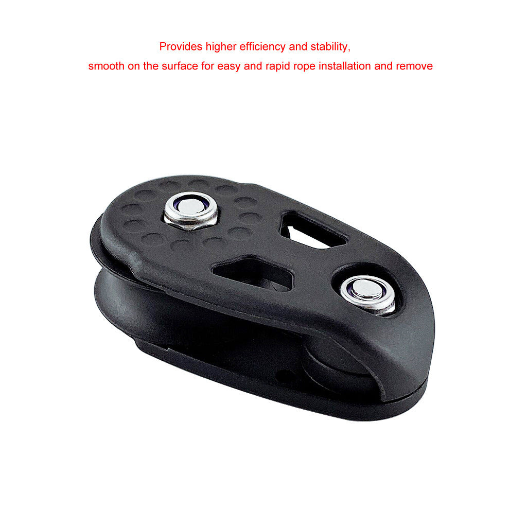 Plastic Black Durable Kayak Pulley