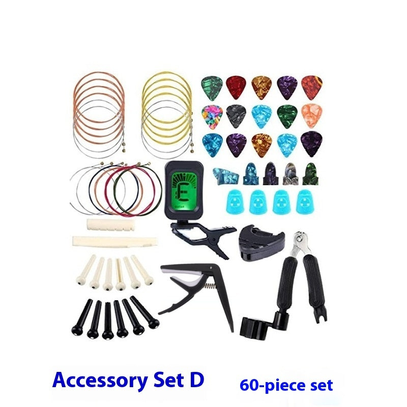 Guitar Accessories Suit Pick String Nail Pillow - Zalixer