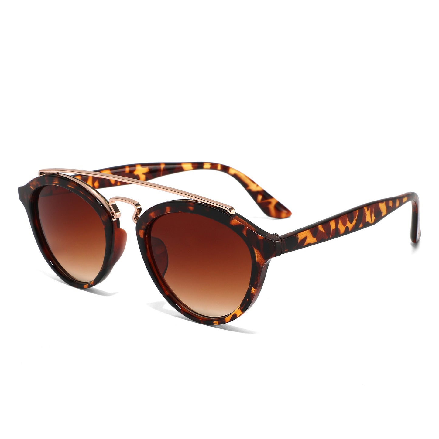 Womens Classic Narrow-Frame Dual-Beam Sunglasses - Zalixer