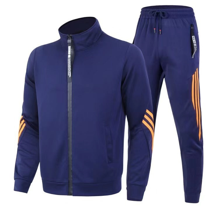 New Men's Fashion Personality Sports Suit