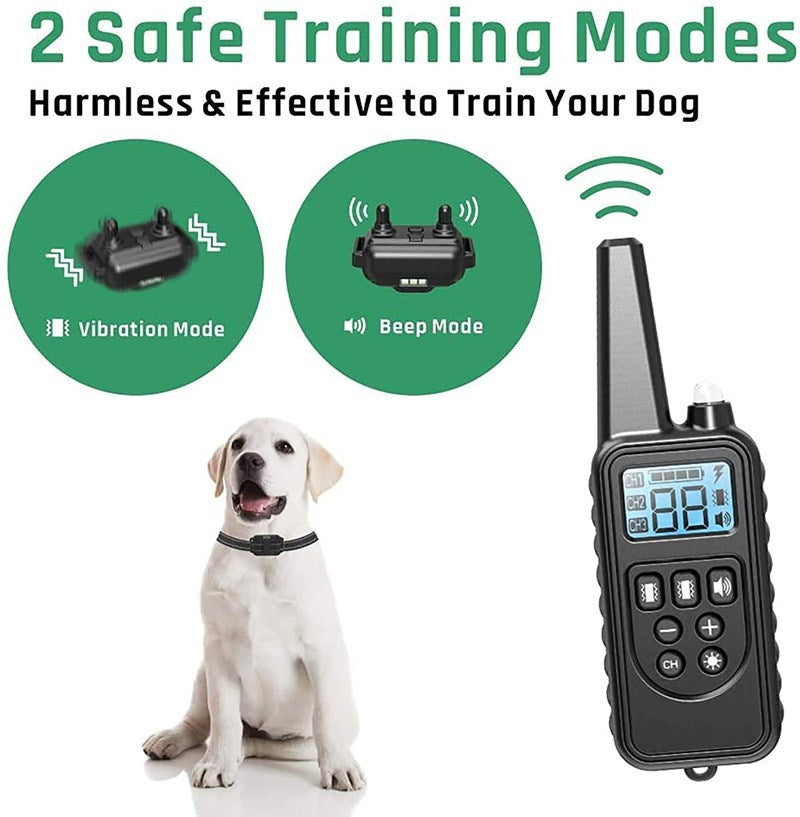 Household Dog Waterproof Electric Shock Collar