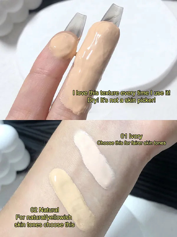 Oil Control Facial Moisturizing Makeup Foundation Make-up Concealer - Zalixer