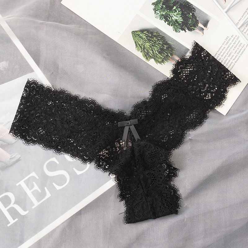 Women's French Lace Low Waist Panties - Zalixer