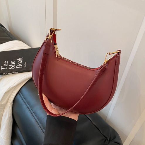Womens Minimalist Versatile Underarm Bag For Girls - Zalixer