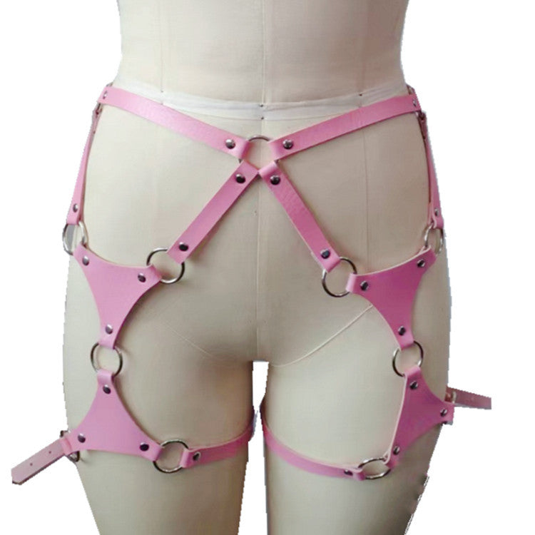Body Strap Belt One-piece Belt Stage Nightclub Bar Accessories - Zalixer