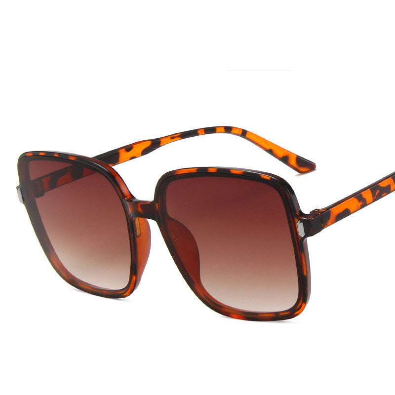 Sunglasses Big Square Sunglasses Rice Nail Sunglasses - Zalixer