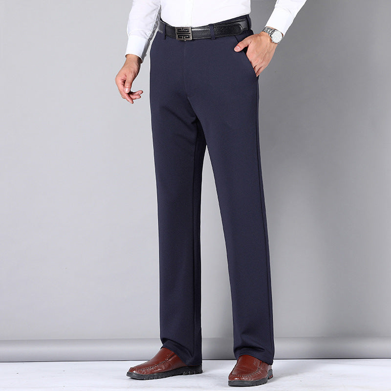 Loose Straight Men's Business Casual Pants