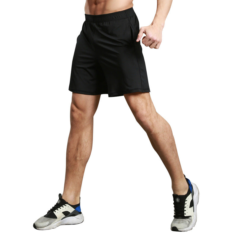 Sports Running Shorts Fitness Training Elastic Lace Shorts - Zalixer