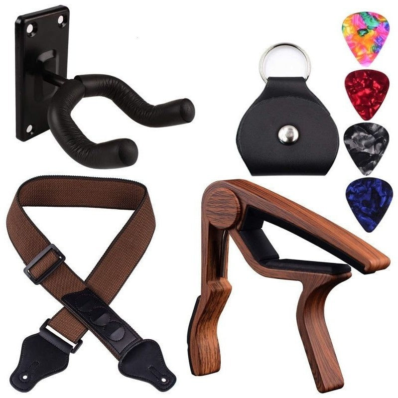 Guitar Accessories Suit Pick String Nail Pillow - Zalixer