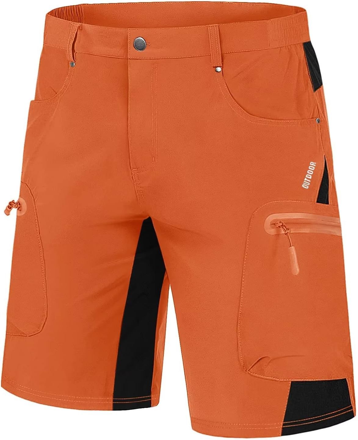 Men's Outdoor Mountaineering Shorts Multi-pocket Casual Cargo Shorts - Zalixer