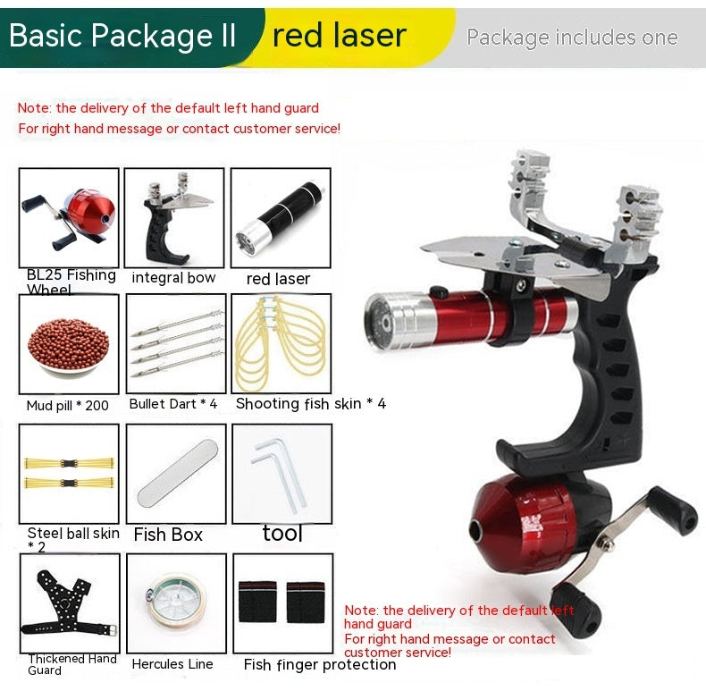 Fish Shooter Infrared Slingshot Fishing Suit - Zalixer