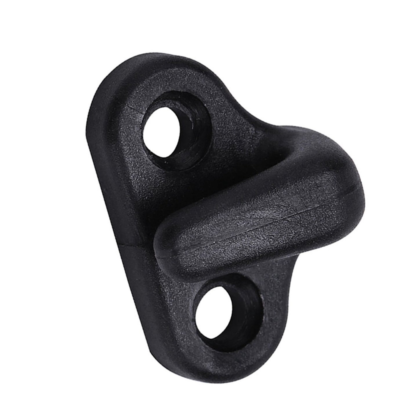 Nylon Kayak Lashing J Shape Hooks Replacement Black With Flat head Screws