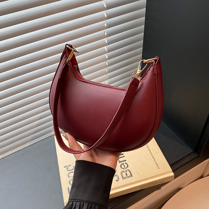 Womens Minimalist Versatile Underarm Bag For Girls - Zalixer
