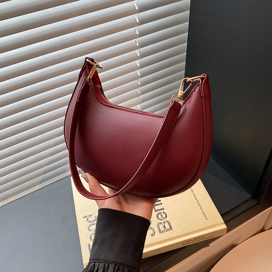 Womens Minimalist Versatile Underarm Bag For Girls - Zalixer