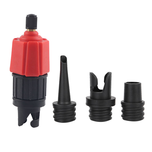 Air Inflator Valve Adapter Accessory for Inflatable Canoe Kayak Boat