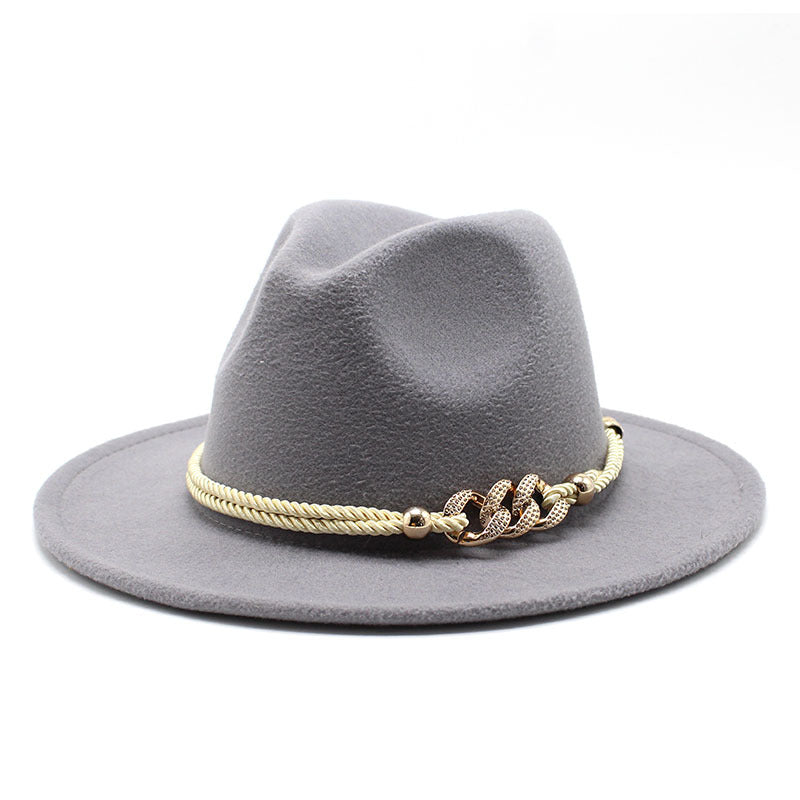 Women's Fedora Hats British Vintage Accessories - Zalixer