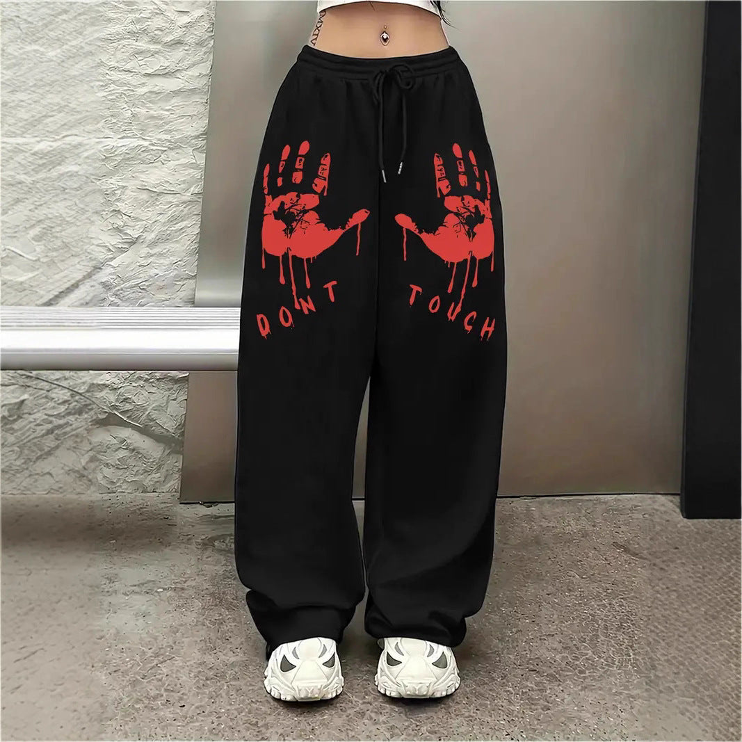 Womens Printed Casual Sweatpants - Zalixer