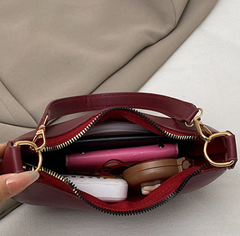 Womens Minimalist Versatile Underarm Bag For Girls - Zalixer