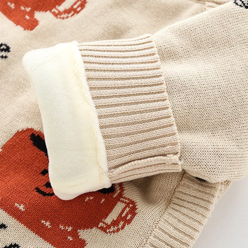 Newborn Baby Clothes Baby Crawling Clothes Thickening Out Baby Harness - Zalixer