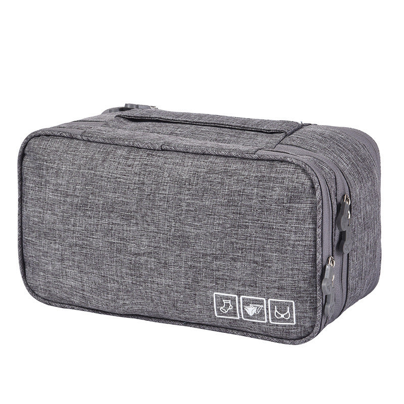 Waterproof Underwear Bag Bra Storage Bag Travel Underwear Sock Bag Clothing Finishing Bag Wash Make-up Bag Handbag - Zalixer