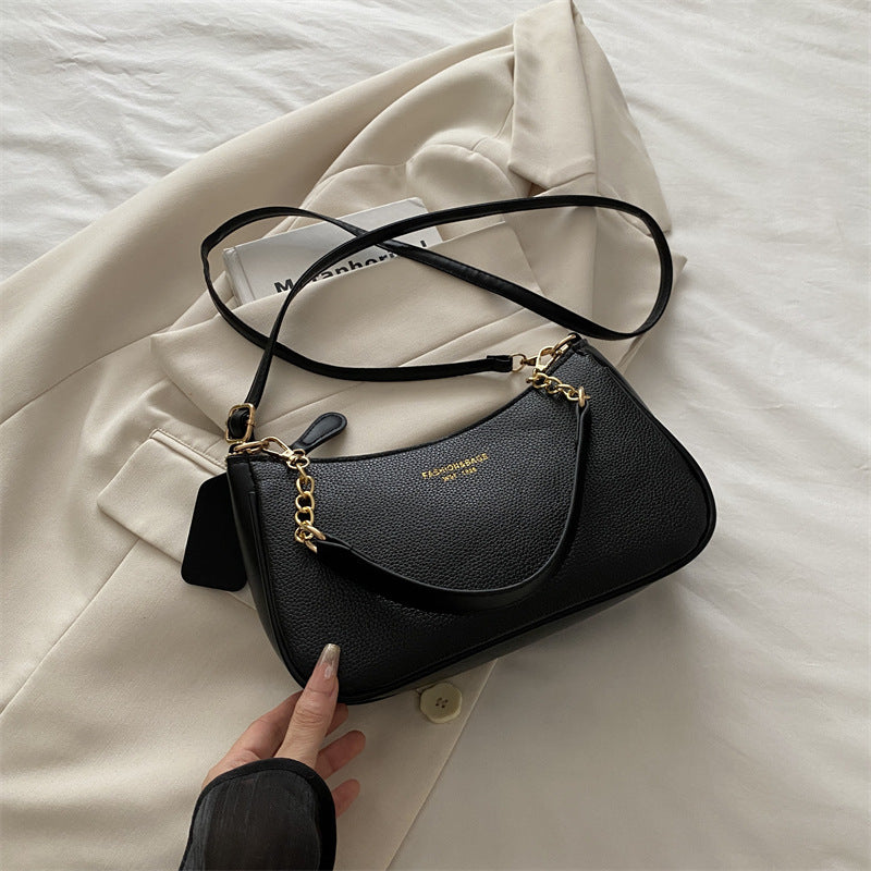 Fashionable Solid-Color Womens Shoulder Crossbody Bag - Zalixer