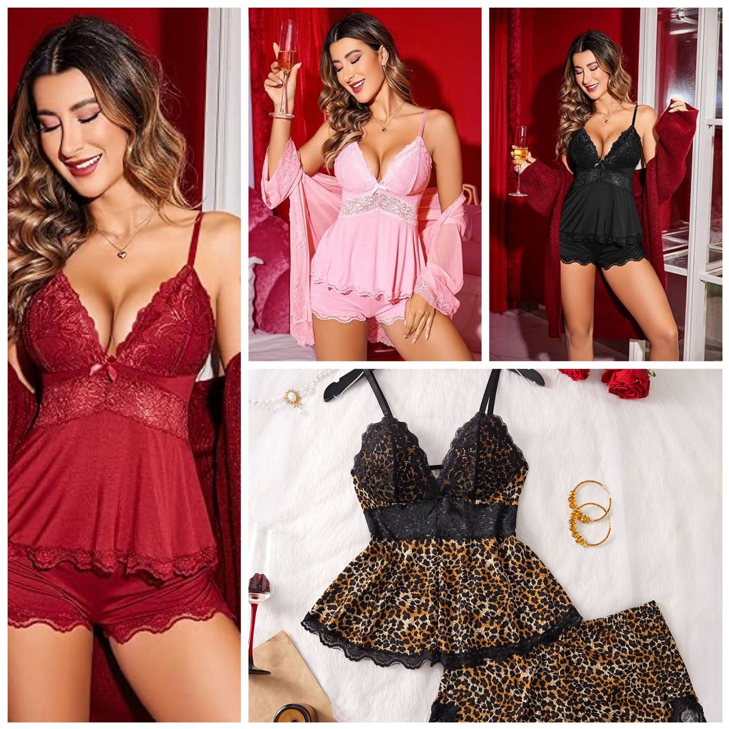Solid Color Casual Pajamas Sets Women's Modal Suit - Zalixer