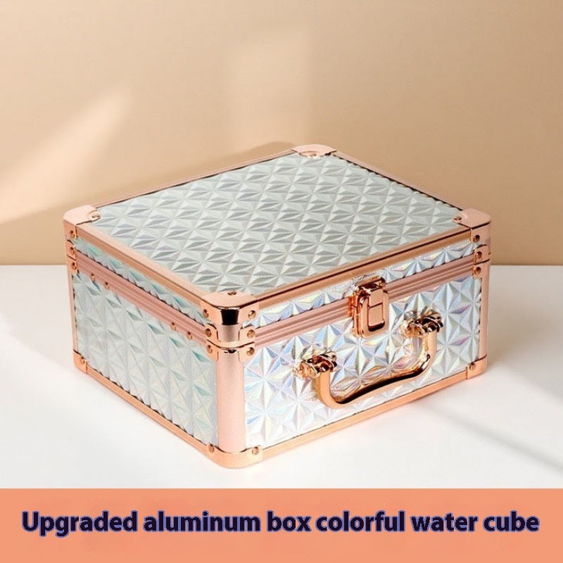 Large Capacity Make-up Bag LED Mirror Portable With Light - Zalixer