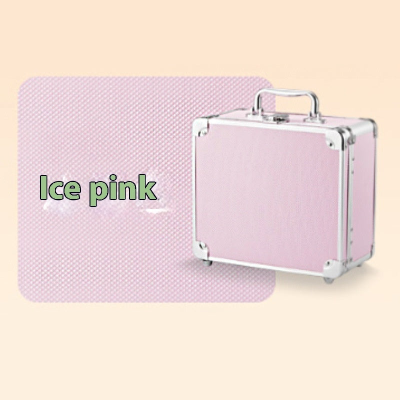 Large Capacity Make-up Bag LED Mirror Portable With Light - Zalixer