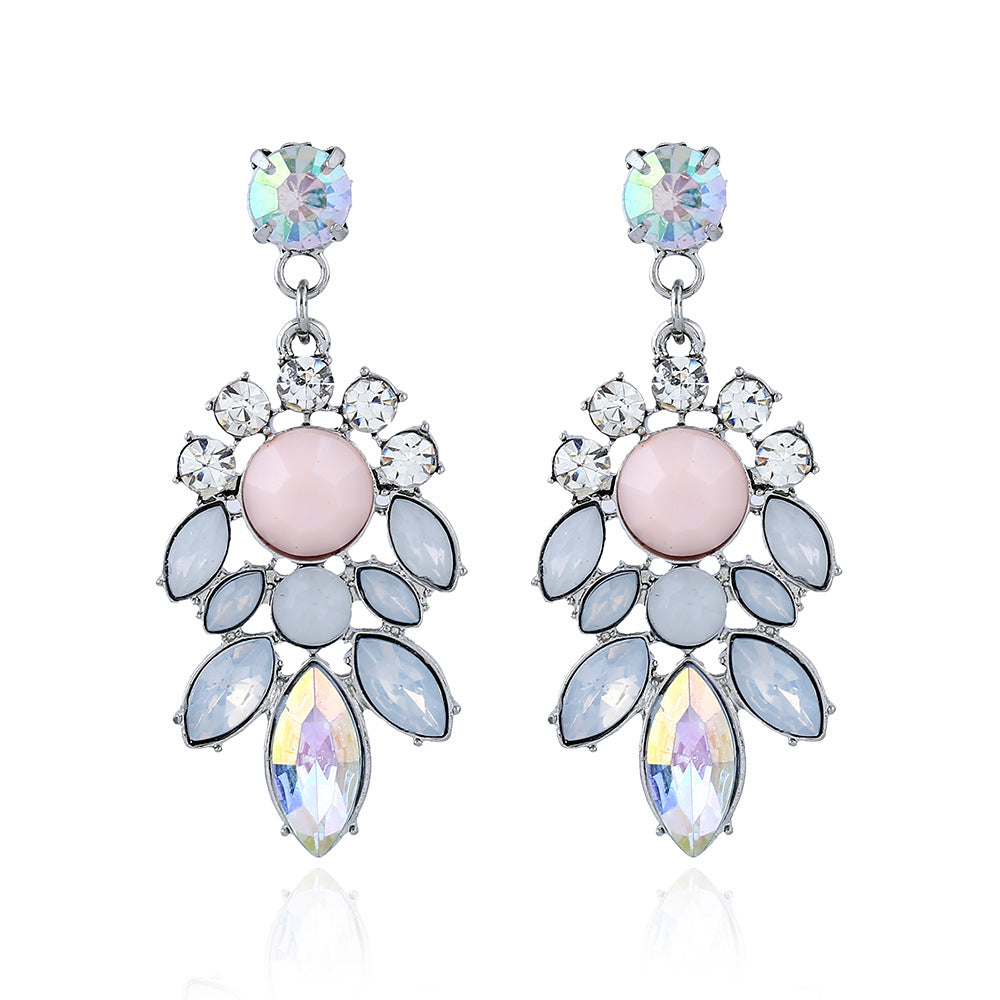 Women's Crystal Earrings Earrings Earrings Earrings - Zalixer