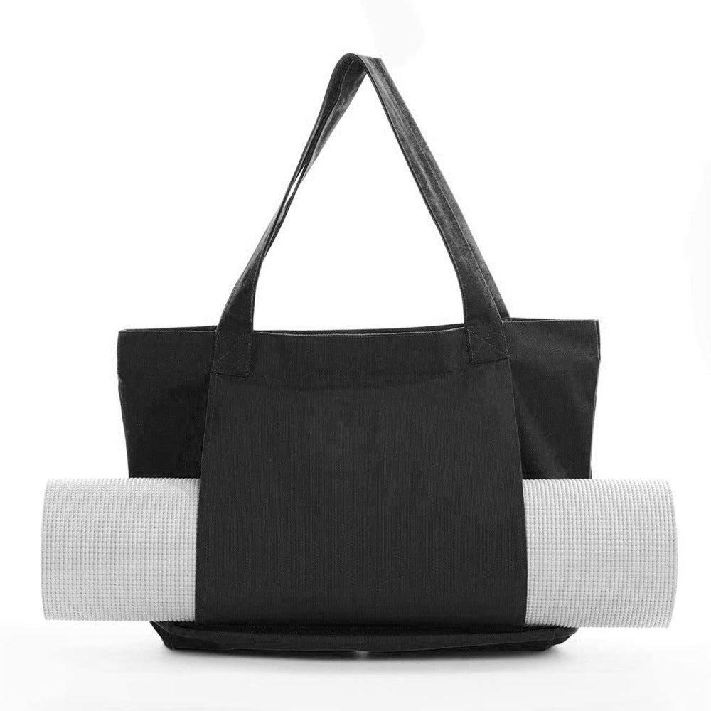 Womens Yoga Canvas Organizer Large Capacity  Can Be Carried On The Shoulder Or Held In Hand - Zalixer