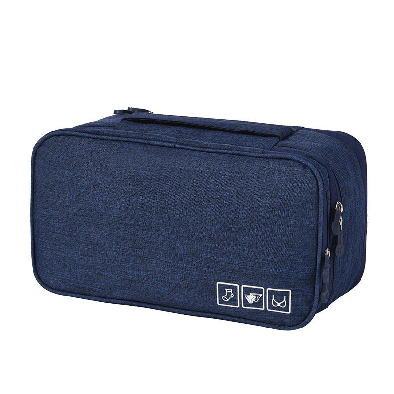 Waterproof Underwear Bag Bra Storage Bag Travel Underwear Sock Bag Clothing Finishing Bag Wash Make-up Bag Handbag - Zalixer