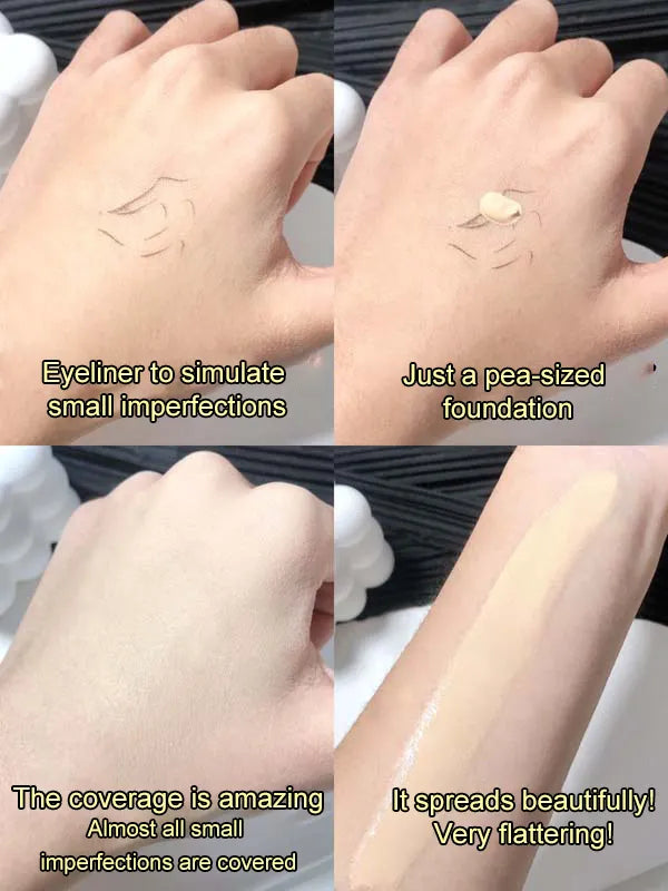 Oil Control Facial Moisturizing Makeup Foundation Make-up Concealer - Zalixer