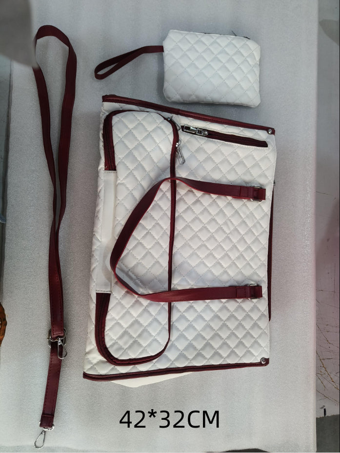 Fashionable Lunch Tote Bag Women's Thermal Insulation Lunch Box Leak-proof Crossbody Computer Storage Bag Quilted Large Capacity Handbag With Purse - Zalixer