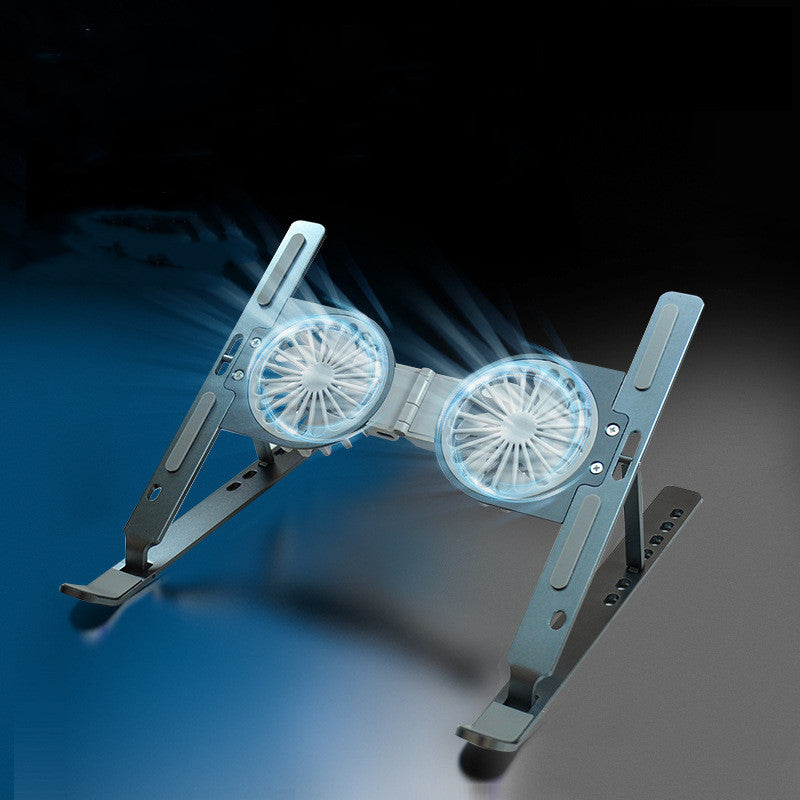 Laptop Stand Aluminum Alloy Cooling Storage Folding - Zalixer