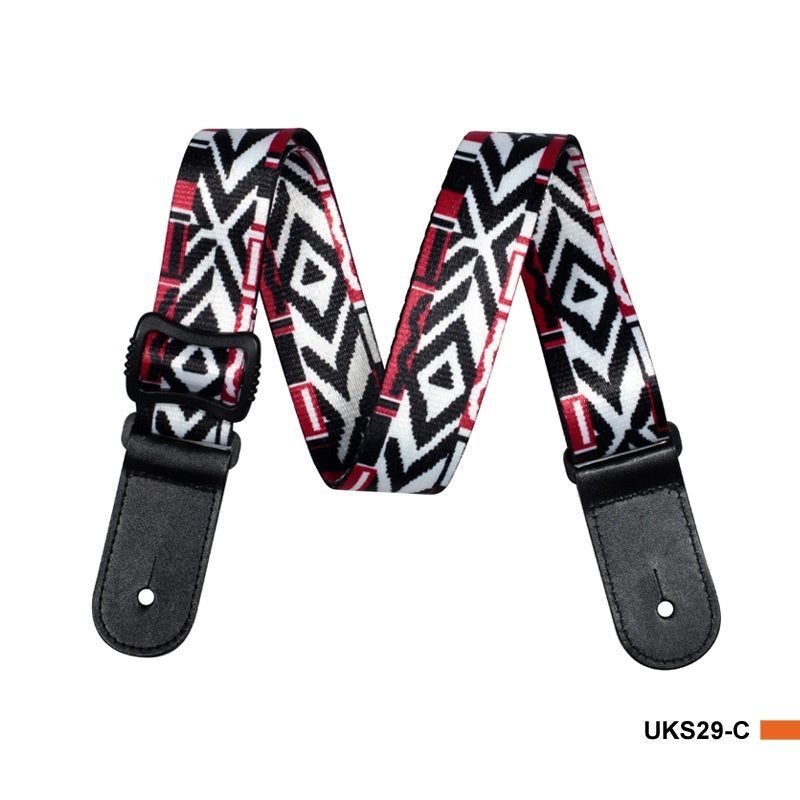 Thermal Transfer Printing Ukulele Color Small Guitar Belt