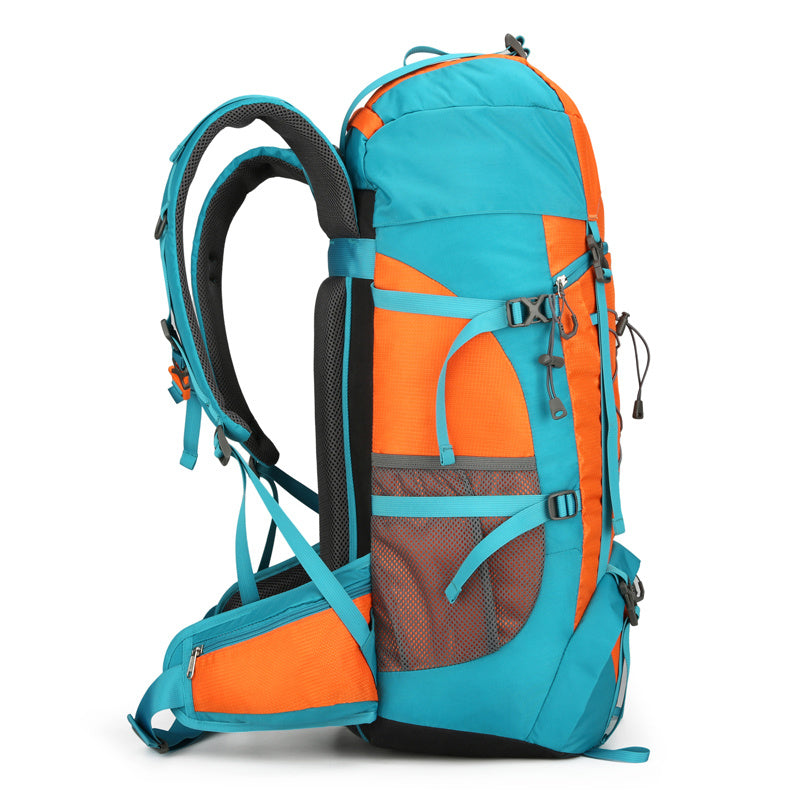 New Outdoor Mountaineering Bag For Men 65L Large Capacity Lightweight Waterproof Professional Hiking Camping Backpack For Women