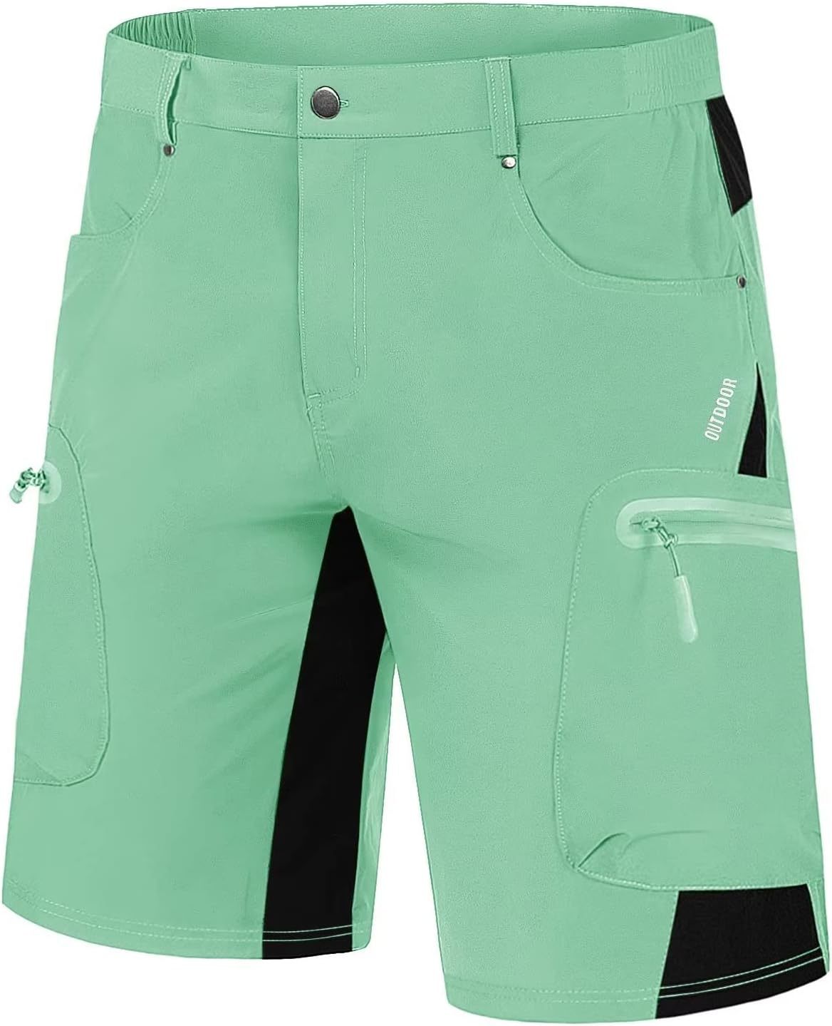 Men's Outdoor Mountaineering Shorts Multi-pocket Casual Cargo Shorts - Zalixer