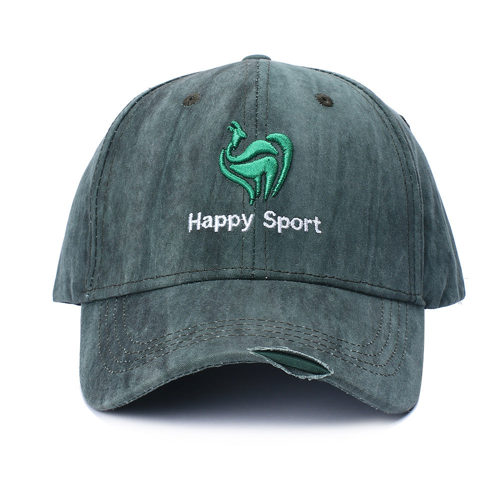 Fashion Simple Letter Embroidery Baseball Cap - Zalixer