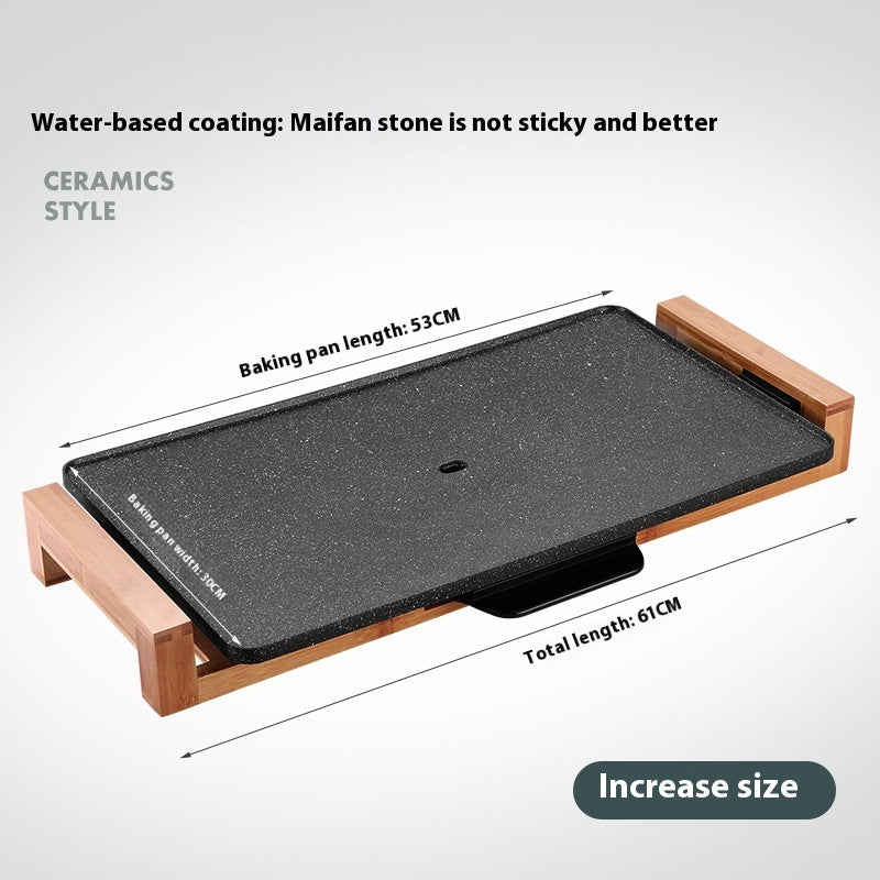 Electric Barbecue Grill Household Iron Plate Barbecue Grill Electric Baking Pan