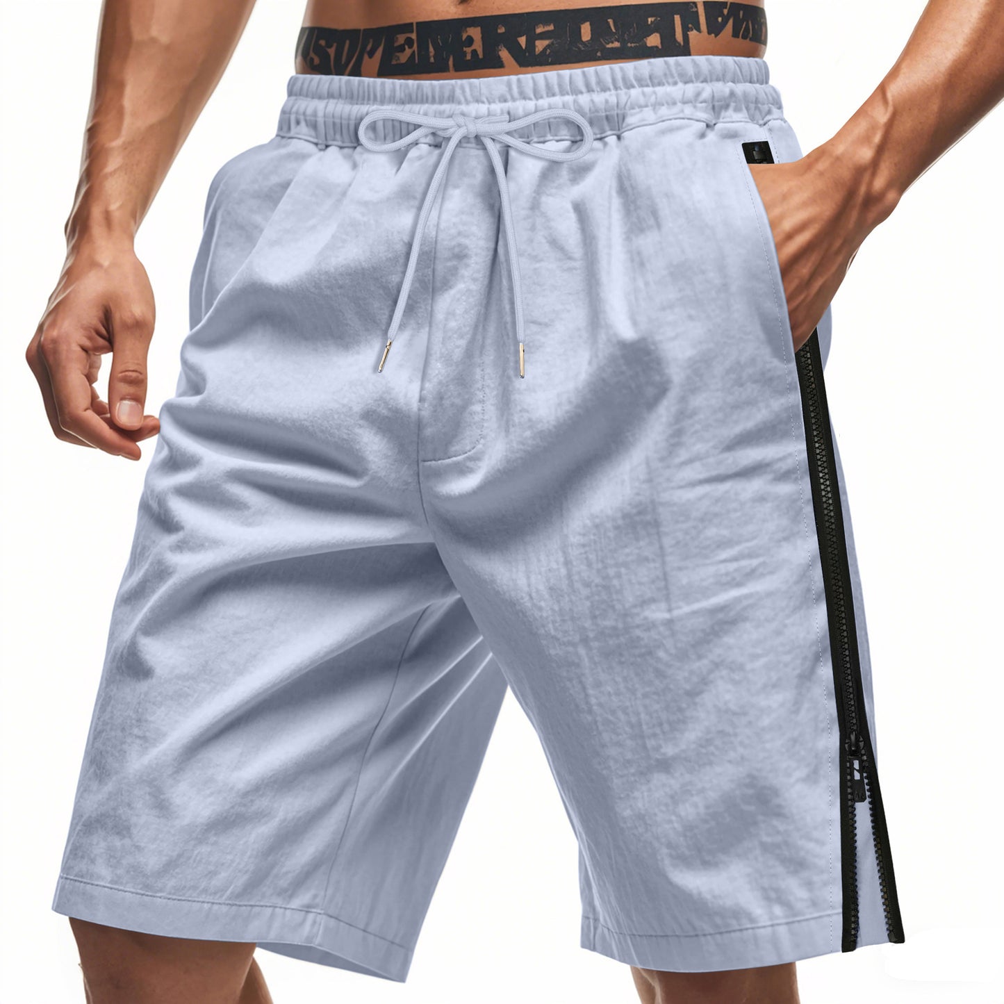 Men's Casual Breathable Outdoor Sports Quick-drying Loose Straight Shorts