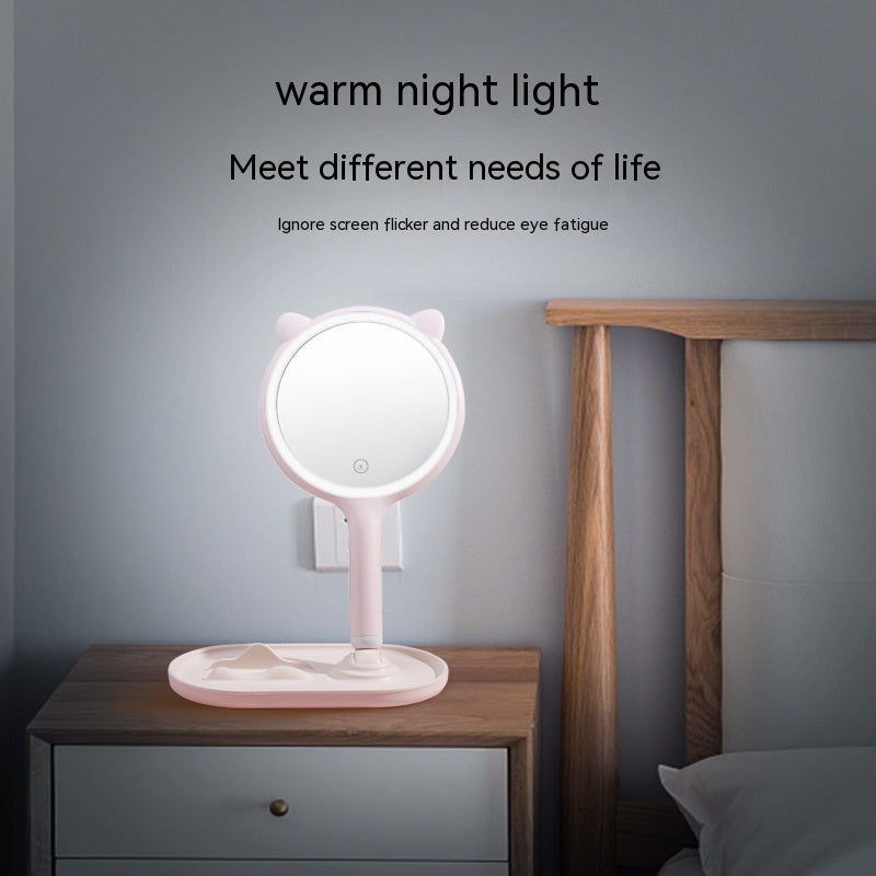 USB Charging Portable Led Make-up Mirror With Light - Zalixer