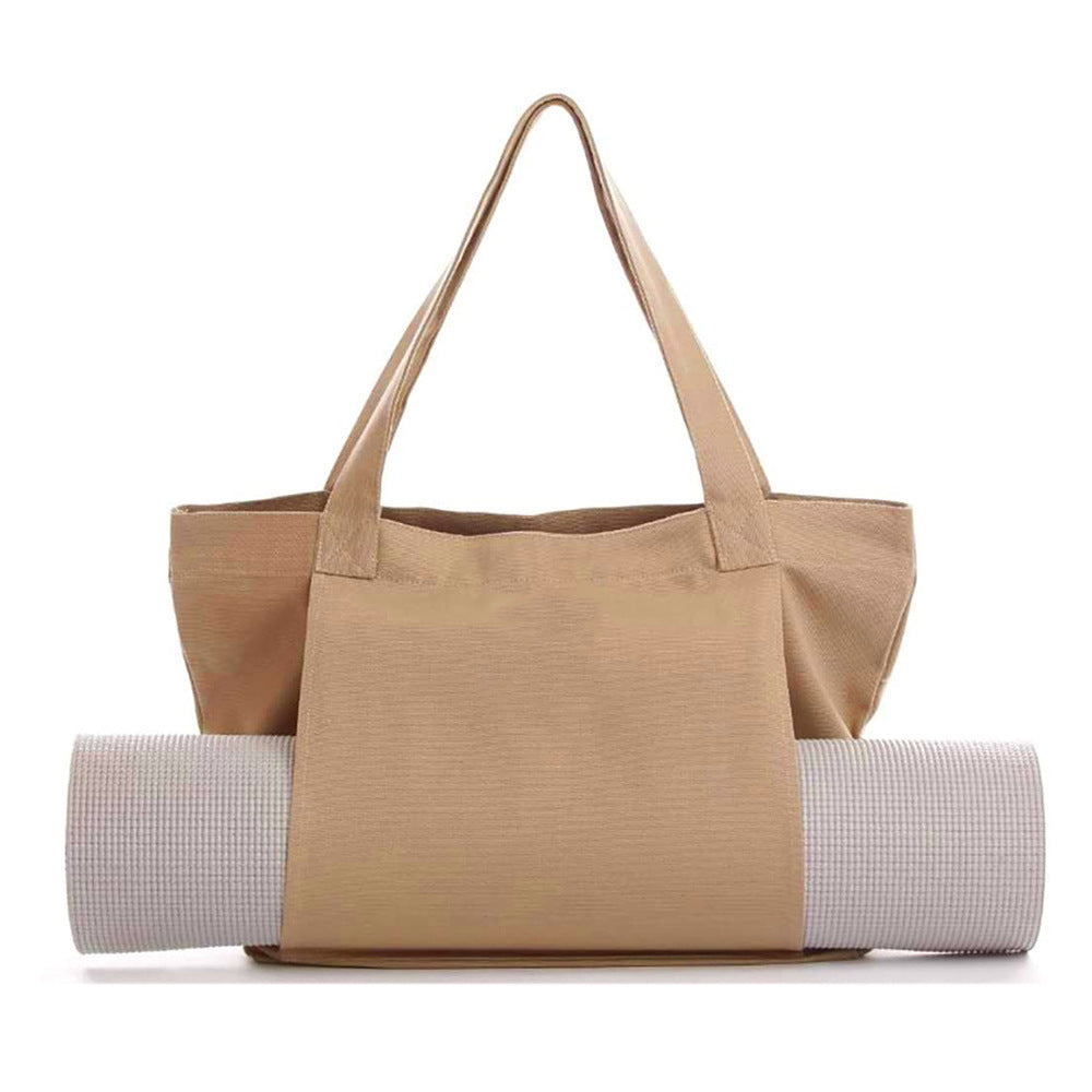 Womens Yoga Canvas Organizer Large Capacity  Can Be Carried On The Shoulder Or Held In Hand - Zalixer