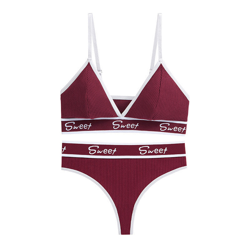 Underwear T-back Plus Size Fitness Yoga Sports Underwear - Zalixer