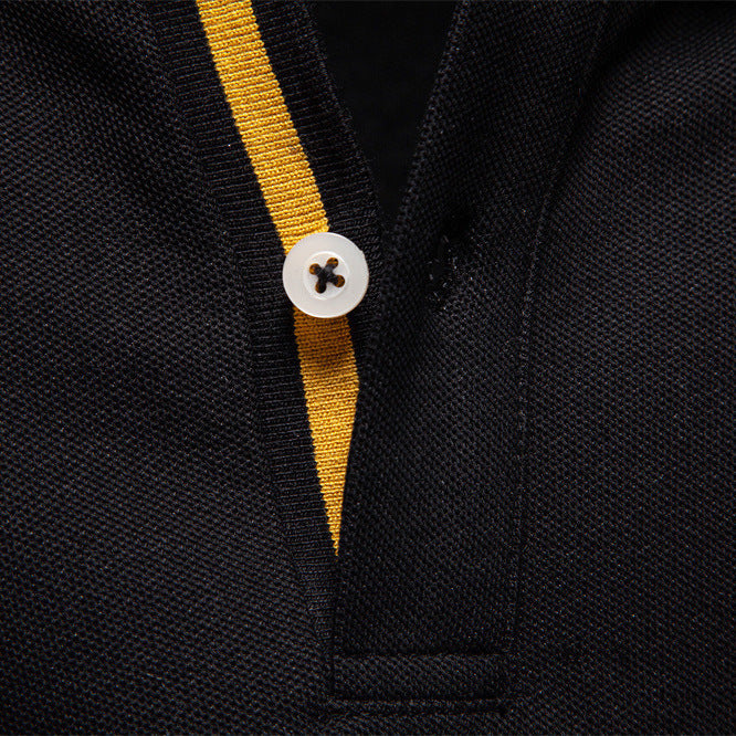 Lapel Casual Solid Color Collared Shirt