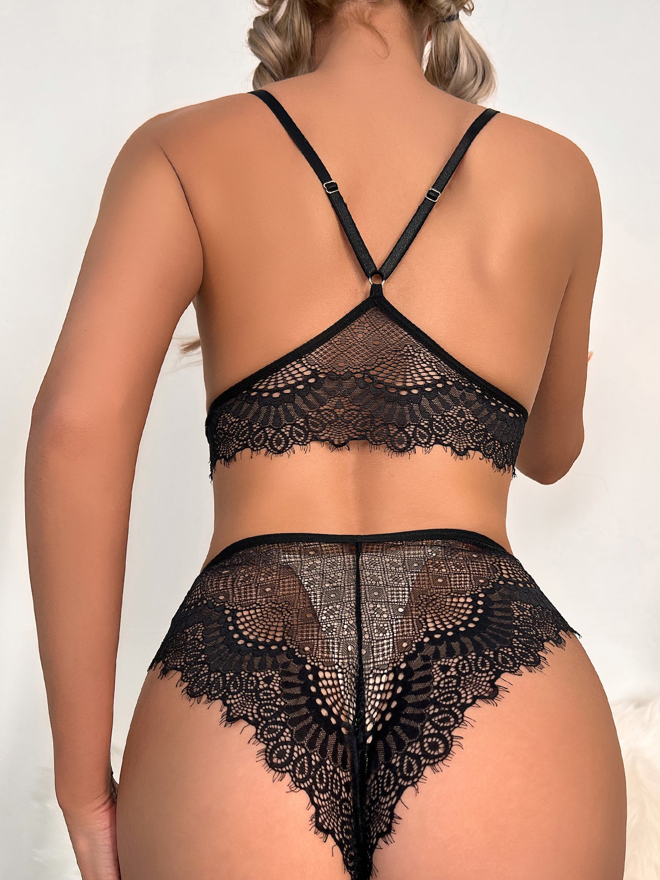 Lingerie Set Sexy Lingerie Summer Underwear Black Underwear - Zalixer