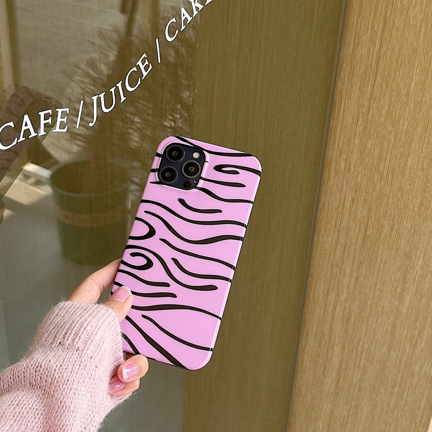 Foundation Make Up Black Stripe Mobile Phone Soft Shell - Zalixer