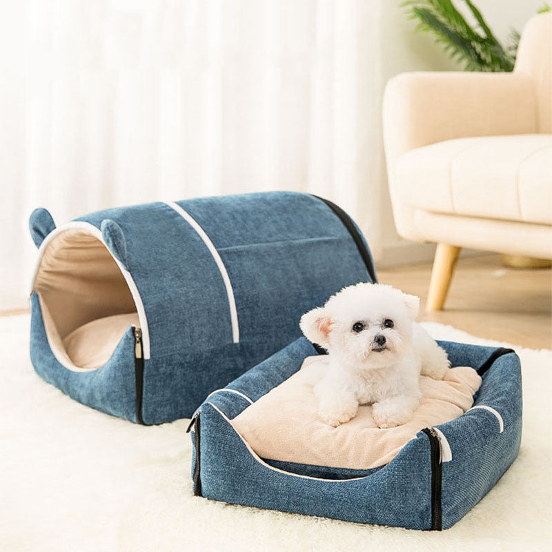 Warm And Washable Dog Kennel